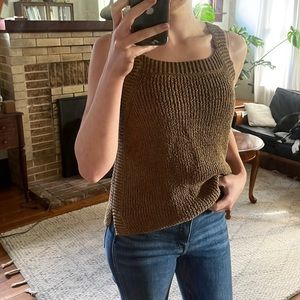 J. Crew Sweater Tank M